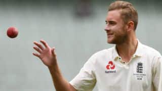 Video: Watch Stuart Broad working on bowling action